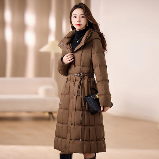 加厚连帽羽绒服，90白鸭绒外套SM- 52492326 商品图0