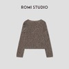 ROMI STUDIO“感知秋意”7针单边羊绒羊毛混纺套头毛衫 RW24AS90399 商品缩略图0