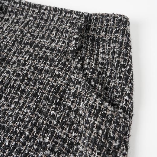 ROMI STUDIO“法式优雅”绵羊毛混纺点子纱粗花呢半裙 RW24LXY0263 商品图3