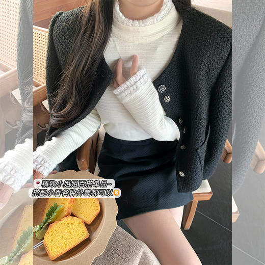 【110元任选2件】现货！ 2色蕾丝边T恤打底衫 商品图2