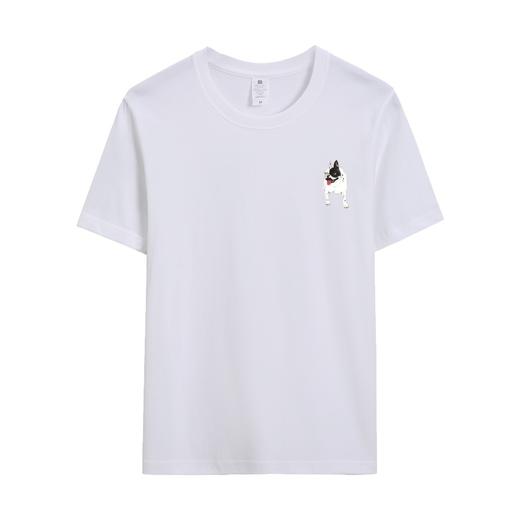 薛继业水墨画国潮印花230克重磅新疆长绒棉长袖短袖T恤纯男女圆领 商品图7