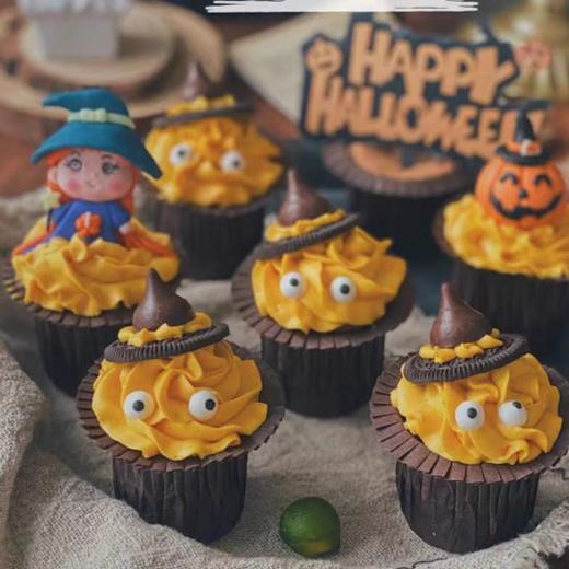 凯贝小眼睛装饰糖 万圣节卡通搞怪装饰糖珠 网红蛋糕装饰眼睛形糖 商品图3