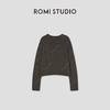 ROMI STUDIO“温暖已至”马海毛羊毛混纺定染色套头毛衫RW24WSM0396 商品缩略图2