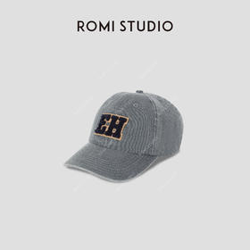 ROMI STUDIO“美式复古” 牛仔棉洗水做旧可调节棒球帽 RW24LP30910