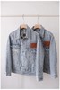 阮经天同款福神男士解构风格海鸥休闲牛仔外套夹克 商品缩略图2