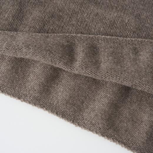 ROMI STUDIO“感知秋意”7针单边羊绒羊毛混纺套头毛衫 RW24AS90399 商品图3