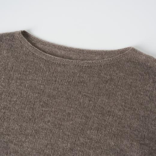 ROMI STUDIO“感知秋意”7针单边羊绒羊毛混纺套头毛衫 RW24AS90399 商品图2