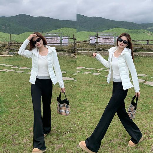 <曾小咸推荐>【149元任选2件】现货！百搭撞色腰头休闲裤 商品图2