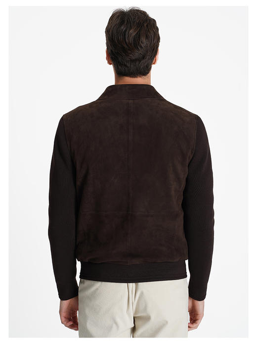 callisto咖啡色羊皮革皮衣 商品图4