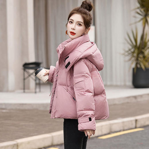 设计感小众短款羽绒服，小个子面包服保暖外套ASLZ9527 商品图2