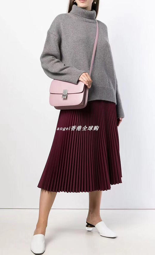 Celien高领毛衣。粉色。灰色 商品图7