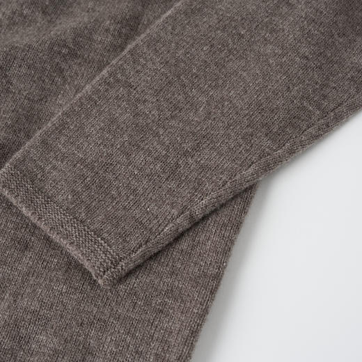ROMI STUDIO“温柔已至”羊绒羊毛混纺宽松针织长开衫 RW24AS90400 商品图3