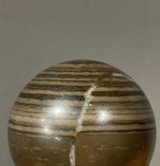 雨花石老手捻旋掌球一对，顺丰包邮 商品图6