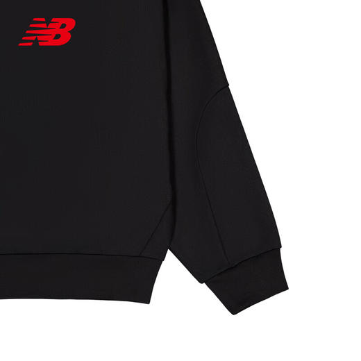 NEW BALANCE/NB CrewSweater Shirt 女款经典简约运动卫衣连帽外套 商品图3