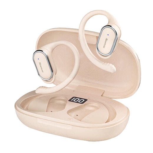 纽曼开放式蓝牙耳机LY12奶茶色 商品图3