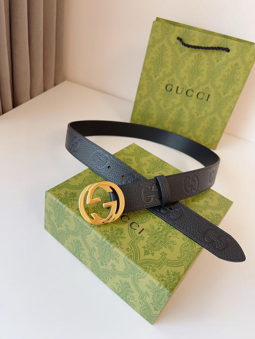 秋冬特惠💰300【Gucci】男士腰带 早秋系列添姿加彩。这款亮眼的腰带 商品图5