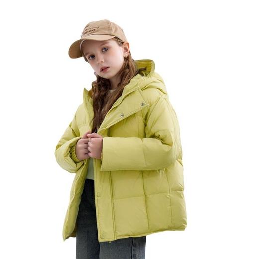 史努比儿童羽绒服2024新款90白鸭绒新国标加厚中长款中大童羽绒服 商品图4