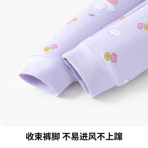 【纯棉】【90-160】【精典泰迪】女童秋冬保暖纯棉内衣套装 商品图8