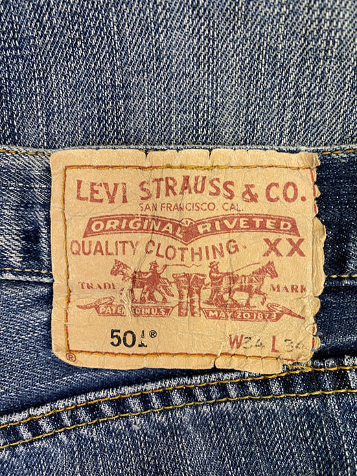 Y2K Vintage Levi’s 李维斯 牛仔裤 长裤（34”） （86 cm）_WLP(3) 商品图3