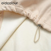 oldcolour秋冬款休闲气质百搭宽松加绒保暖连帽长袖T恤女N42023272A 商品缩略图3