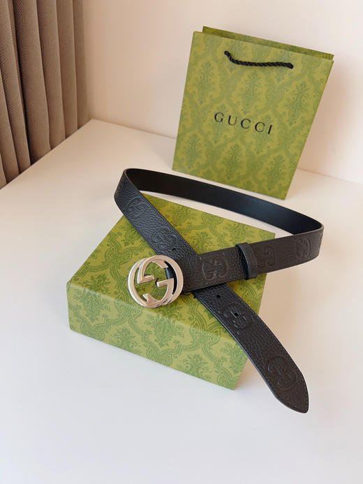 秋冬特惠💰300【Gucci】男士腰带 早秋系列添姿加彩。这款亮眼的腰带 商品图5