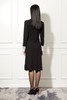 Le Malene 修身X型黑色连衣裙 11005 商品缩略图2