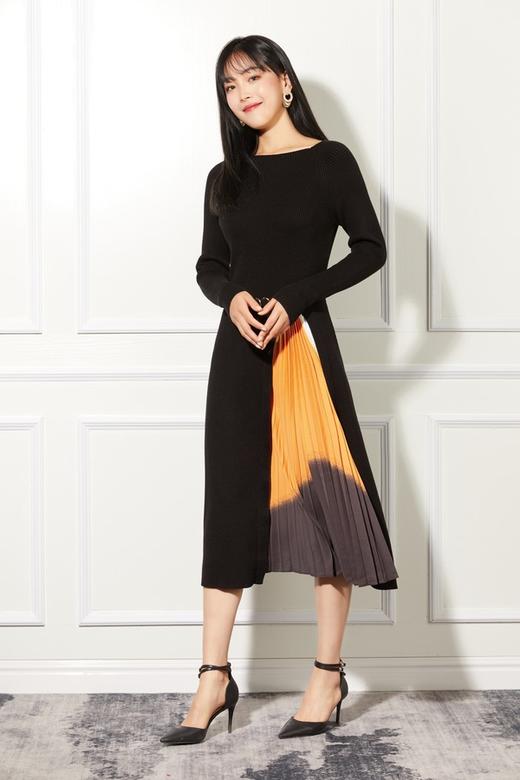 ELLA JADE 修身撞色连衣裙 11004 商品图4