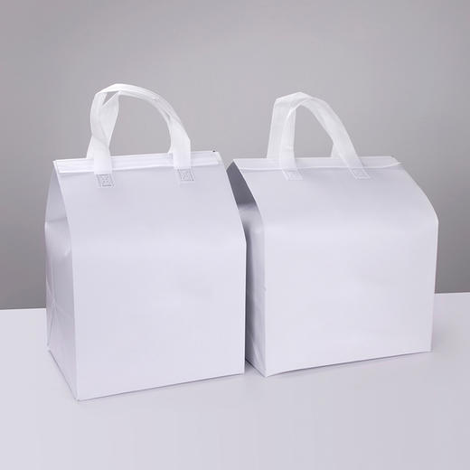 喇叭花一次性蛋糕保温冷藏甜品袋定制外卖餐饮铝箔打包无纺布袋 商品图2