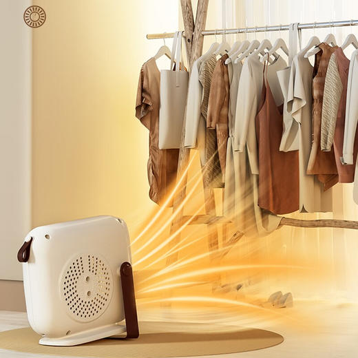 VCJ暖风机取暖器家用电暖器电暖气取暖电器暖风机办公室桌面电暖风烤火炉暖脚器电热扇热风机 商品图6