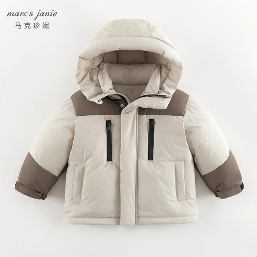 【三防】马克珍妮男女童户外加厚防寒羽绒服2024秋冬新款241593 商品图2