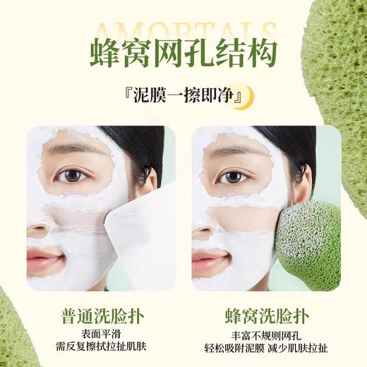 【19.9元会员福利】尔木萄洗笑颜开洁颜扑3个装   水滴洗脸扑（潮品） 商品图2