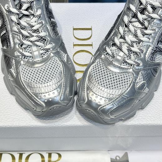 DIOR迪奥 Chrono 圆头系带 低帮 生活休闲鞋 女款 灰色（HC） 商品图2