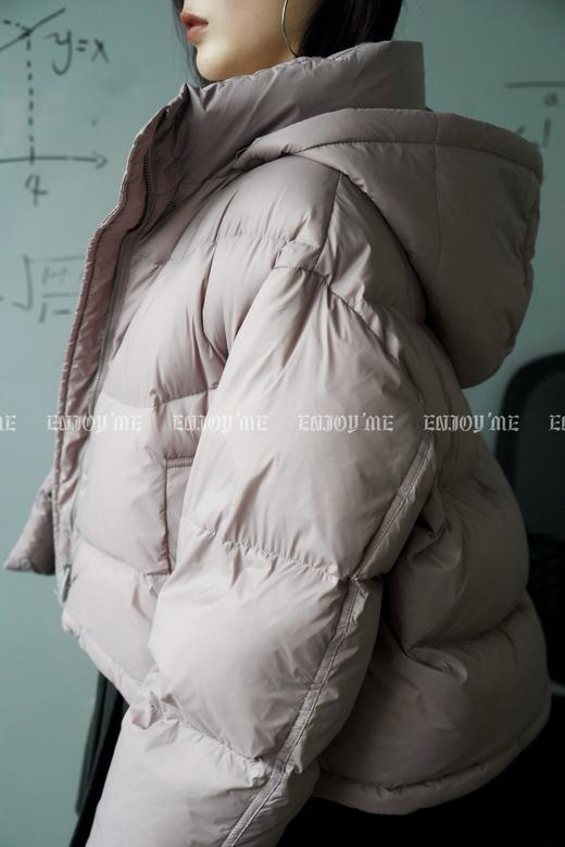【门店同款】ENJOY冬季从“绒”冬日简约韩版带帽羽绒服 159852483 商品图8
