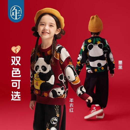 【抱富毛衣】年衣儿童毛衣女款2024新款冬季卡通保暖针织衫毛衫男童 商品图3