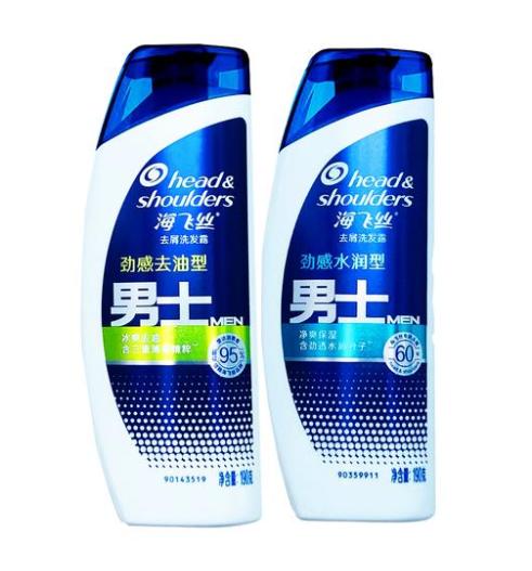 海飞丝男士劲感去屑洗发露380G（去油型、水润型） 商品图0