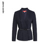 皮尔卡丹女装短外套修身设计感蓝色复古通勤上衣外套P2402U2944L5
 商品缩略图4