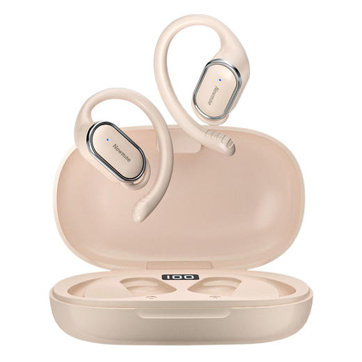 纽曼开放式蓝牙耳机LY12奶茶色 商品图0
