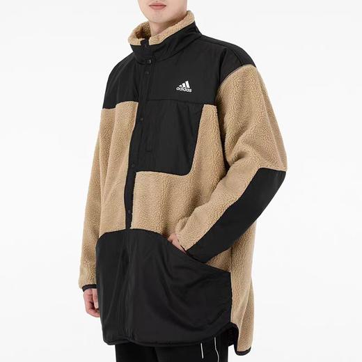 249元 adidas休闲拼色羊羔绒外套（线下同时在售，不保证有货）293898-SZ 商品图1