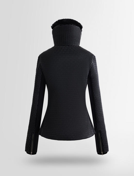 Fusalp - MONTANA CUIR - NOIR - 女装 - 滑雪夹克 - 黑色 商品图2