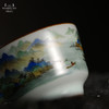 问鼎汝瓷鼎峰系列月白端合杯（千里江山图） 商品缩略图3