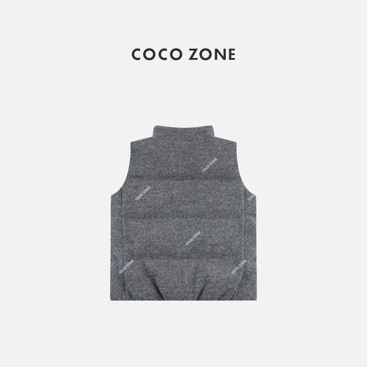 COCO ZONE 冬季鹅绒高级感连帽保暖羽绒服 CC2D2432 商品图1