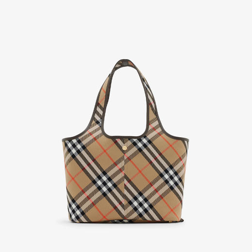 【二】BURBERRY 巴宝莉 女士小号格纹托特包 格子 8094685 B9368 商品图0