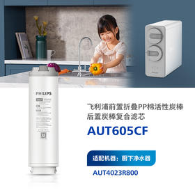 飞利浦（PHILIPS）厨下净水器滤芯AUT605CF 适用:AUT4023R800