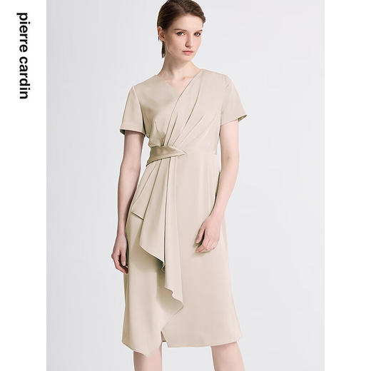 皮尔卡丹女装夏季新款通勤淑女职业多色连衣裙C42DS36
 商品图1