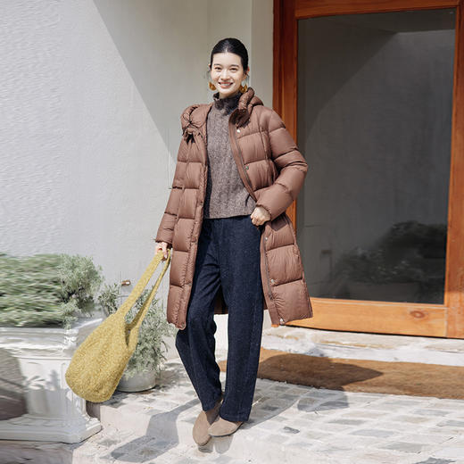 绽放248朵/富贵裤秋冬麻点颗粒酵洗麻棉显瘦休闲保暖百搭牛仔长裤 商品图4