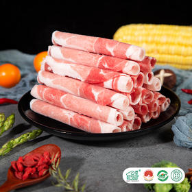 宁鑫盐池滩羊火锅食材羔羊肉卷 全羊肉卷（已切好）300g  满158包邮