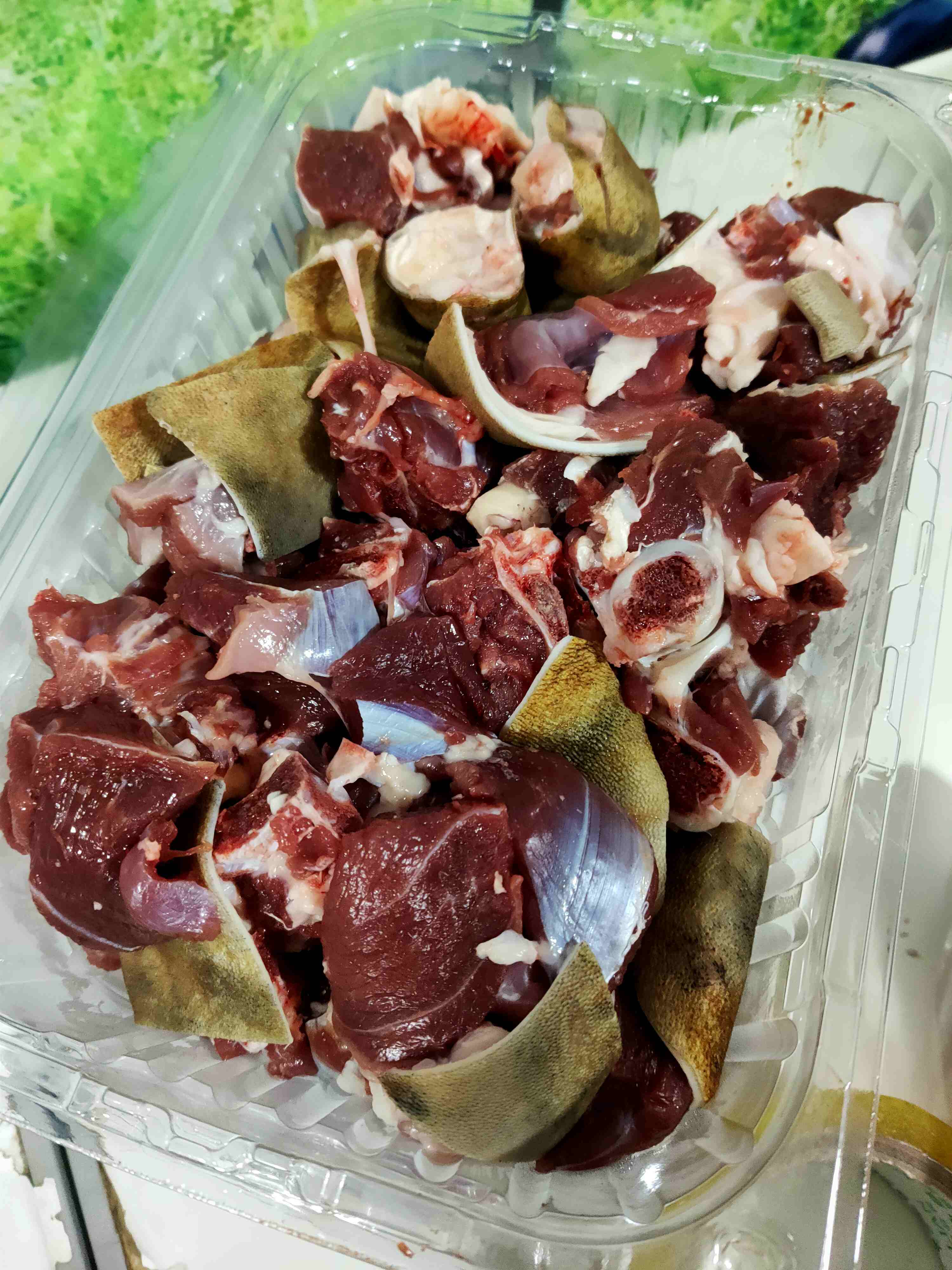 黑山羊肉 ，1份3斤