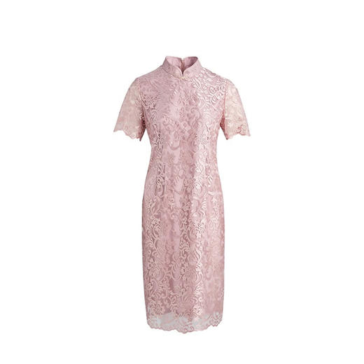 皮尔卡丹女装春季淑女优雅浪漫蕾丝连衣裙P2204D2096F0
 商品图4