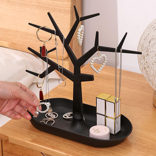 「买1送1！9.9到手两个」桌面首饰架创意树枝饰品陈列展示架 居家日用耳环项链手表收纳整理挂架居家装饰摆件 商品图3