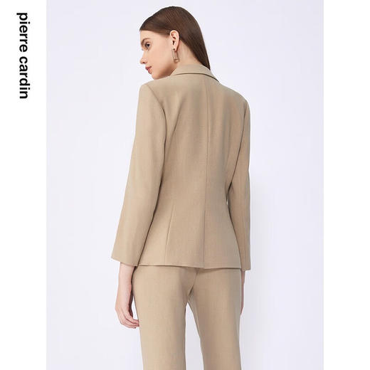 皮尔卡丹女装夏季新款通勤职业干练修身多色西服C32UL026
 商品图2